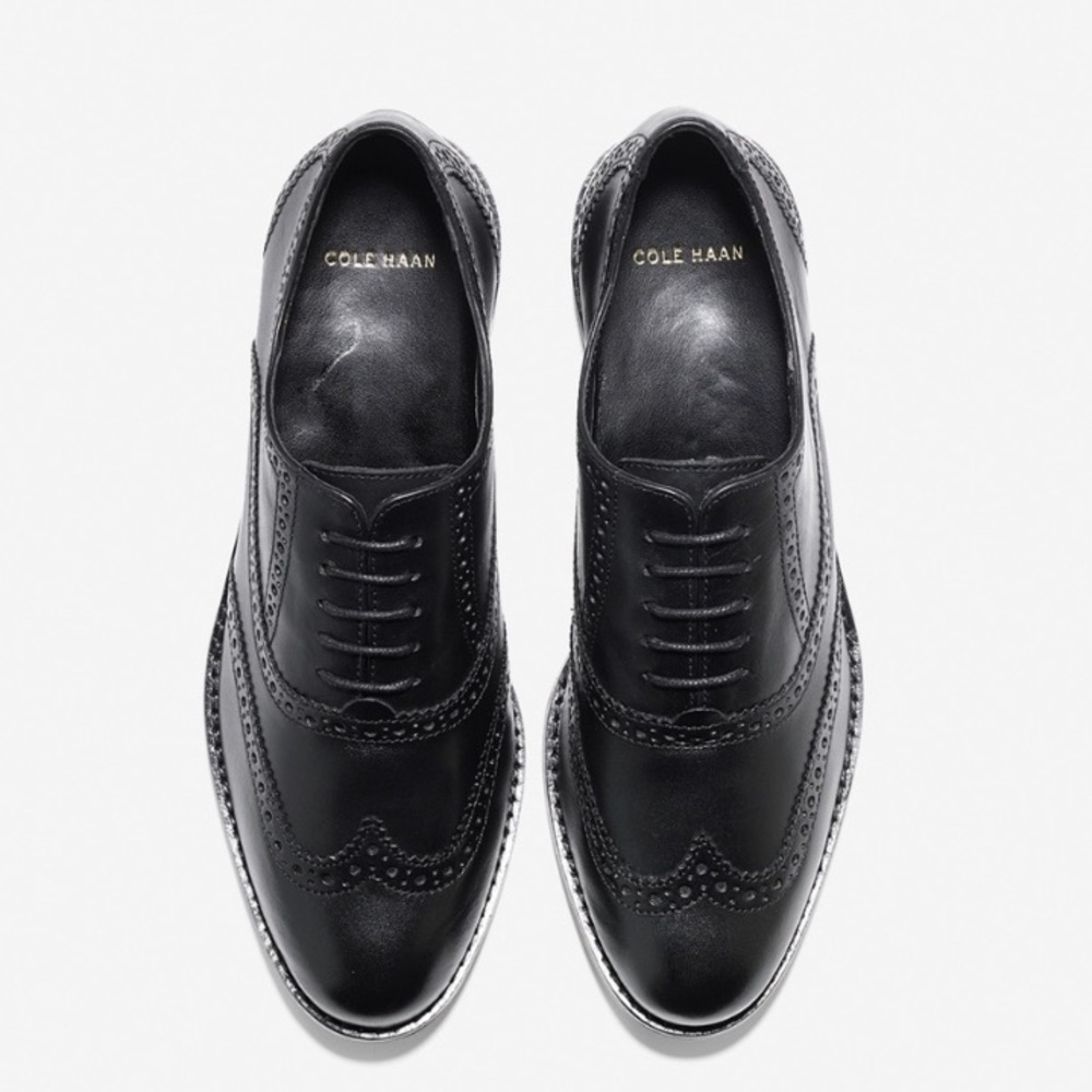 Cole Haan Skylar II Oxfords Size 5.5 Black Leather